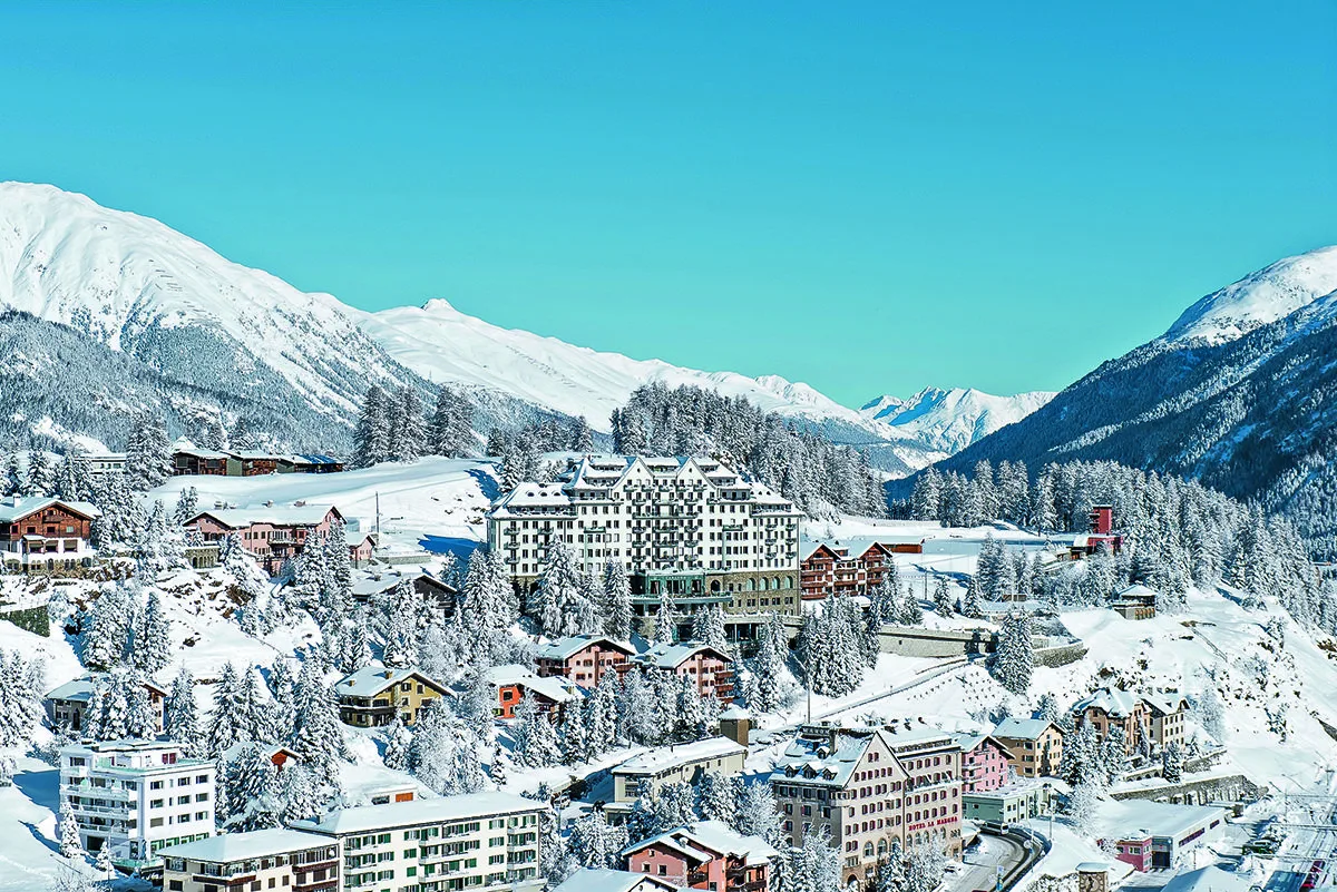 St. Moritz, popular destination for Darkolimo chauffeurs